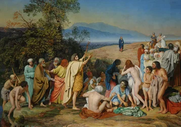 Christ Appears to the People